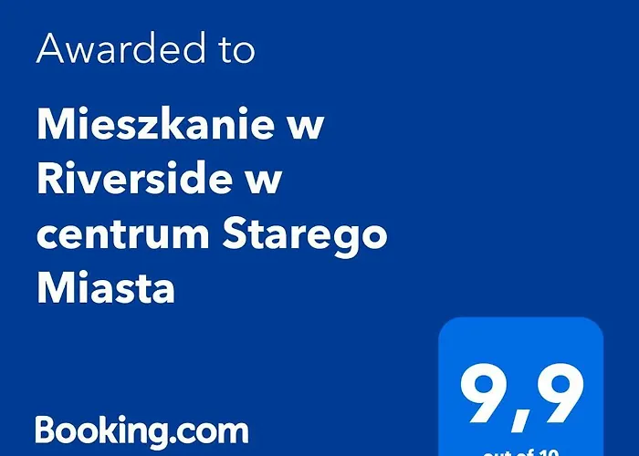 Mieszkanie W Riverside W Centrum Starego Miasta Z Parkingiem