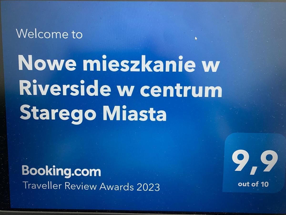 Mieszkanie W Riverside W Centrum Starego Miasta Z Parkingiem Gdaňsk