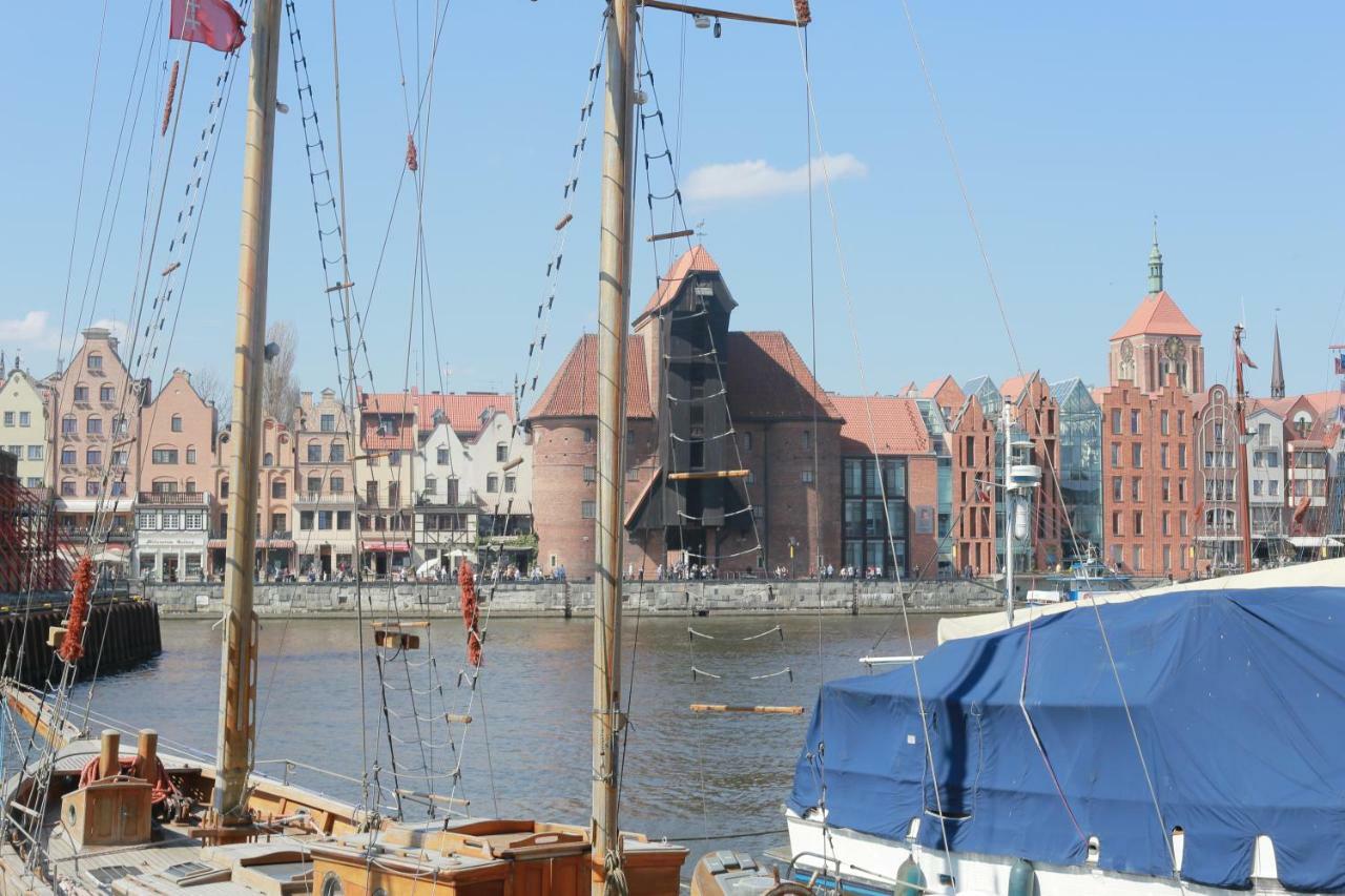 Mieszkanie W Riverside W Centrum Starego Miasta Z Parkingiem * Gdaňsk